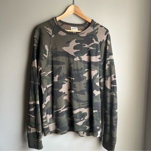 Todd Snyder Camo Crew Neck Sweatshirt